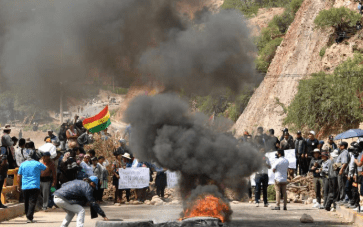 Crecen las protestas y la tensión en&nbsp;Bolivia