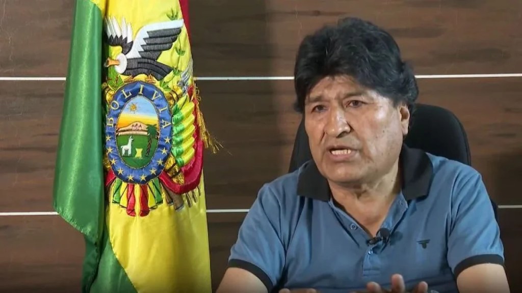 Evo Morales aseguró que en Bolivia hay una rebelión contra el&nbsp;neoliberalismo